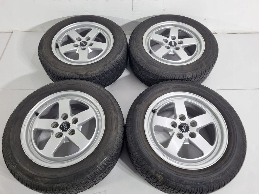 4x Alufelge 16 Zoll 7.0" 5x112 35ET Glanz Silber 8W0601025 Audi Rim Wheel FEL8442302470nd