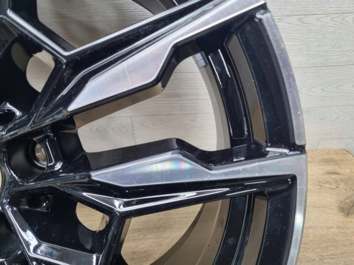1x Alufelge 19 Zoll 8.5" 5x112 35ET Glanz 8089227 BMW 4 G22 G23 G26 Rim Wheel FEL2014300284nt