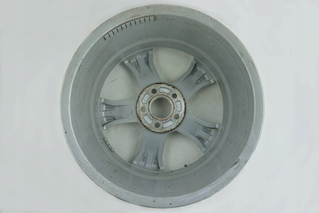 1x Alufelge 17 Zoll 7.5" 5x108 50ET Glanz Silber 31423850 Volvo Xc60 Xc40