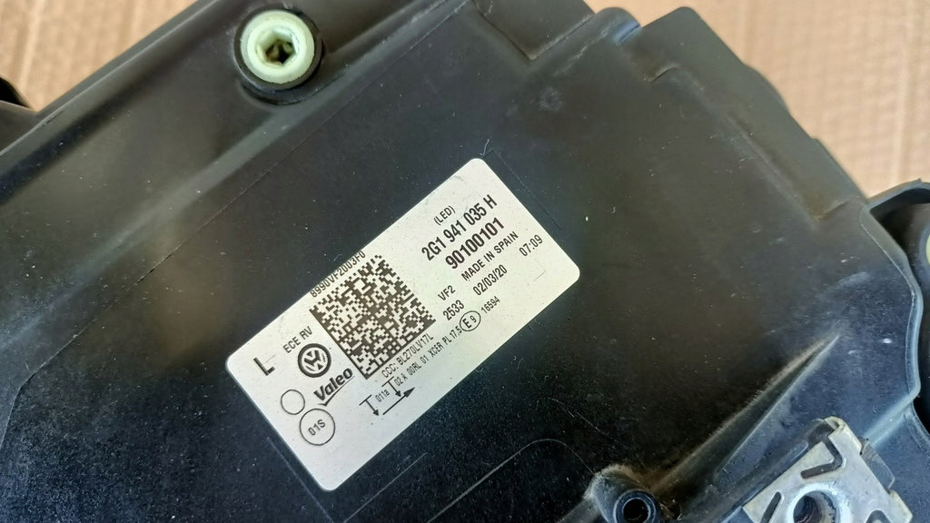 Frontscheinwerfer VW Polo 2G1941035H LED Links Scheinwerfer Headlight SCH2500985297aj