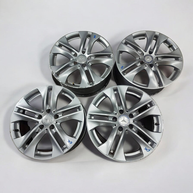 4x Alufelge 17 Zoll 7.5" 5x112 A2074010602 Mercedes-Benz C207 Rim Wheel