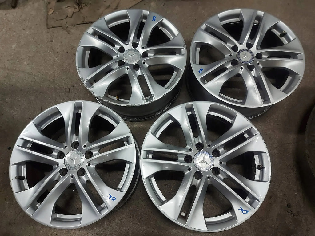 4x Alufelge 17 Zoll 7.5" 5x112 A2074010602 Mercedes-Benz C207 Rim Wheel