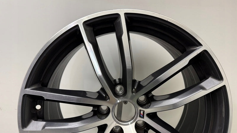 1x Alufelge 18 Zoll 8.0" 5x112 30ET Glanz Graphit 8093915 BMW 1 Mg Rim Wheel FEL1580352493kg