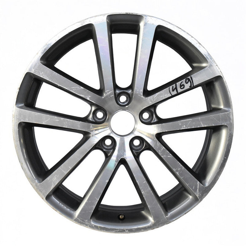 1x Alufelge 18 Zoll 7.5" 5x112 51ET Glanz Silber 1K0601025AG Mg 6 Touran