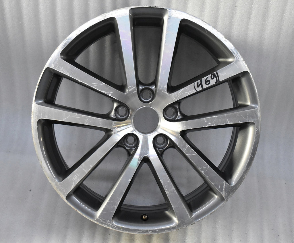 1x Alufelge 18 Zoll 7.5" 5x112 51ET Glanz Silber 1K0601025AG Mg 6 Touran