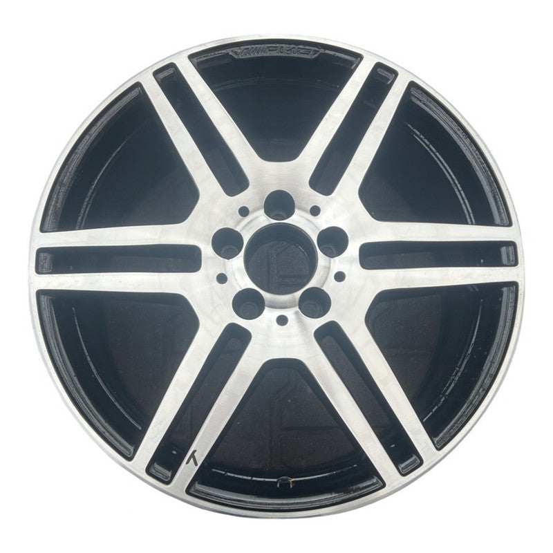 1x Alufelge 18 Zoll 8.0" 5x112 45ET Glanz Grau A2074011302 Mercedes-Benz Coupe