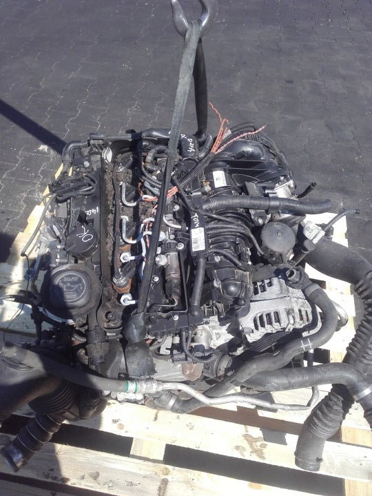 Motor BMW E60 E90 E87 N47D20C 2.0 145PS 168TKm Diesel Engine Komplett MOT1801076207eh