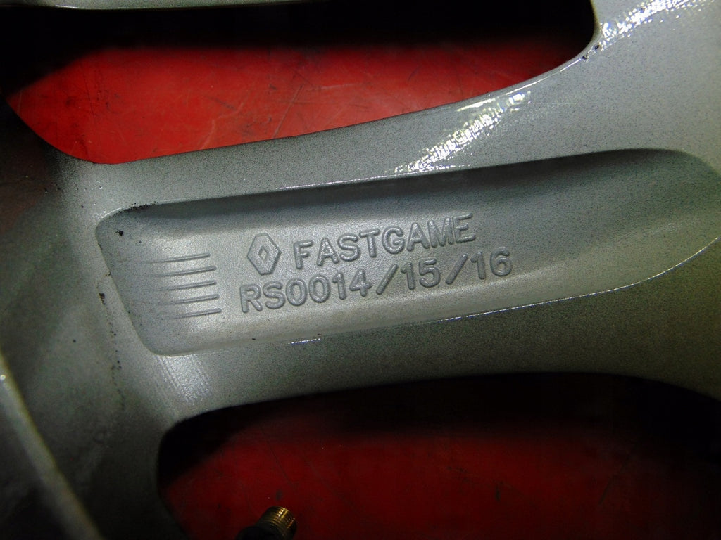 1x Alufelge 17 Zoll 6.5" 4x100 40ET Matt Schwarz 403005727R Renault Captur