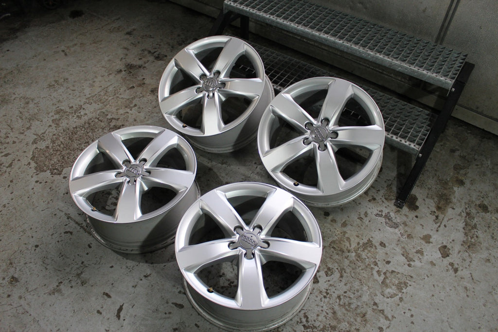 4x Alufelge 18 Zoll 7.5" 5x112 37ET Glanz Silber 4G0601025 Audi A6 C7 Rim Wheel FEL7623967221od