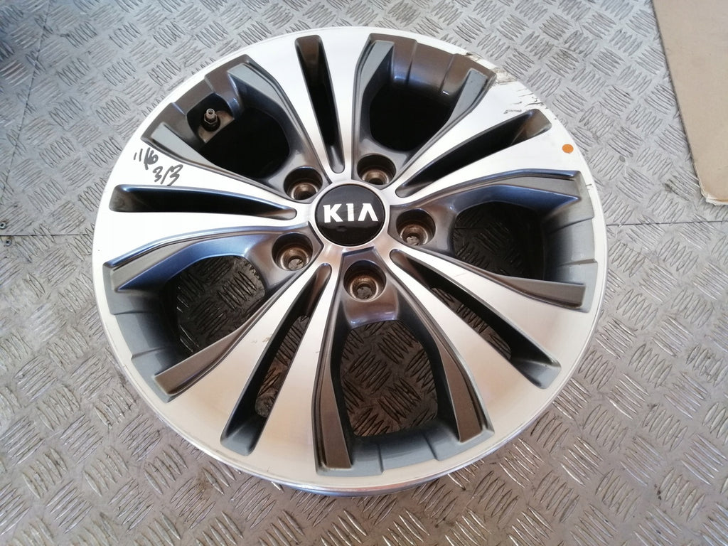 1x Alufelge 16 Zoll 6.0" 5x114.3 51ET Kia Venga Rim Wheel