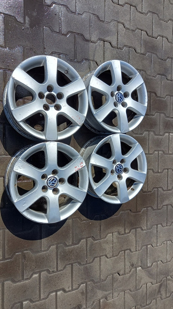 4x Alufelge 15 Zoll 6.0" 5x100 VW Polo Rim Wheel FEL1740050804le