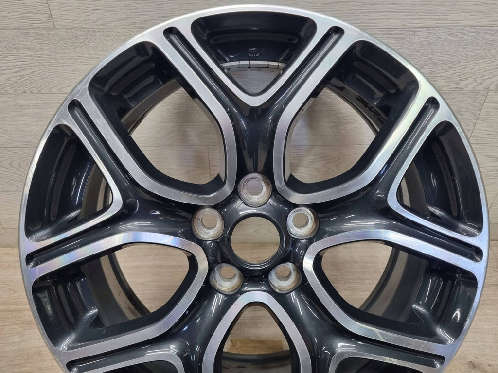 1x Alufelge 18 Zoll 7.0" 5x114.3 38ET Glanz Schwarz Mitsubishi Outlander FEL9850829435fm