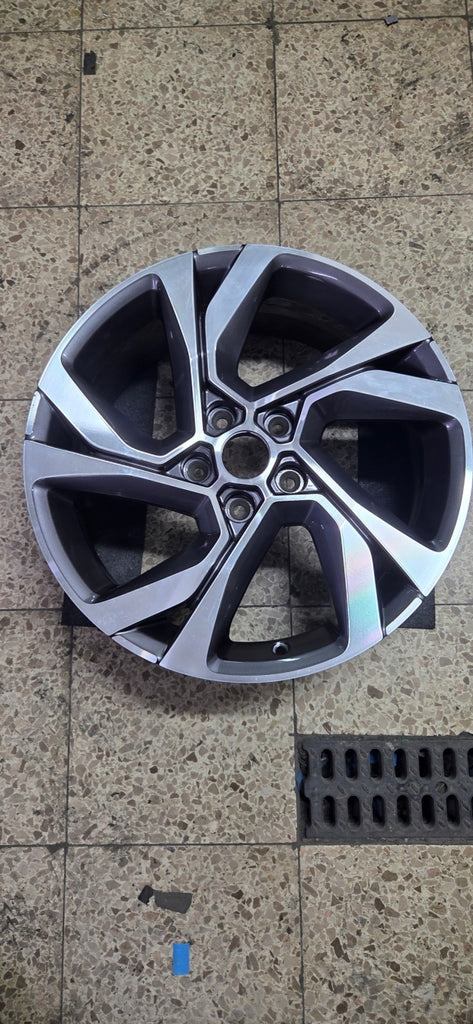 1x Alufelge 18 Zoll 7.5" 5x114.3 46ET Renault Megane Iv Rim Wheel FEL7735701434nc