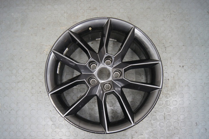 1x Alufelge 18 Zoll 7.5" 5x112 51ET Glanz Schwarz Skoda I Rim Wheel FEL6566799709gm