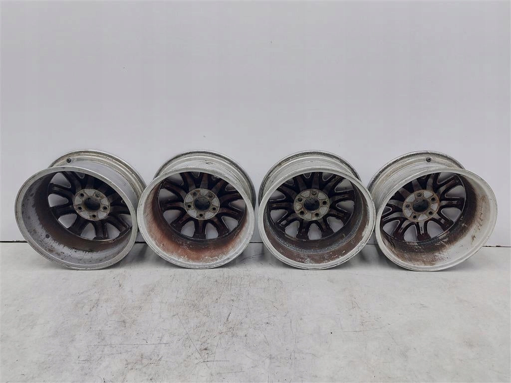 4x Alufelge 17 Zoll 7.0" 5x114.3 Silber Nissan Primera P12 Rim Wheel FEL4401280982zv