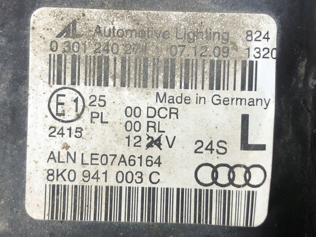 Frontscheinwerfer Audi A4 8K0941003C Links Scheinwerfer Headlight SCH6531483953yf