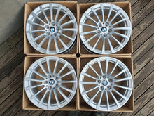 Load image into Gallery viewer, 4x Alufelge 18 Zoll 8.0&quot; 5x112 30ET Glanz Silber 6861224 BMW G11 G12 Rim Wheel