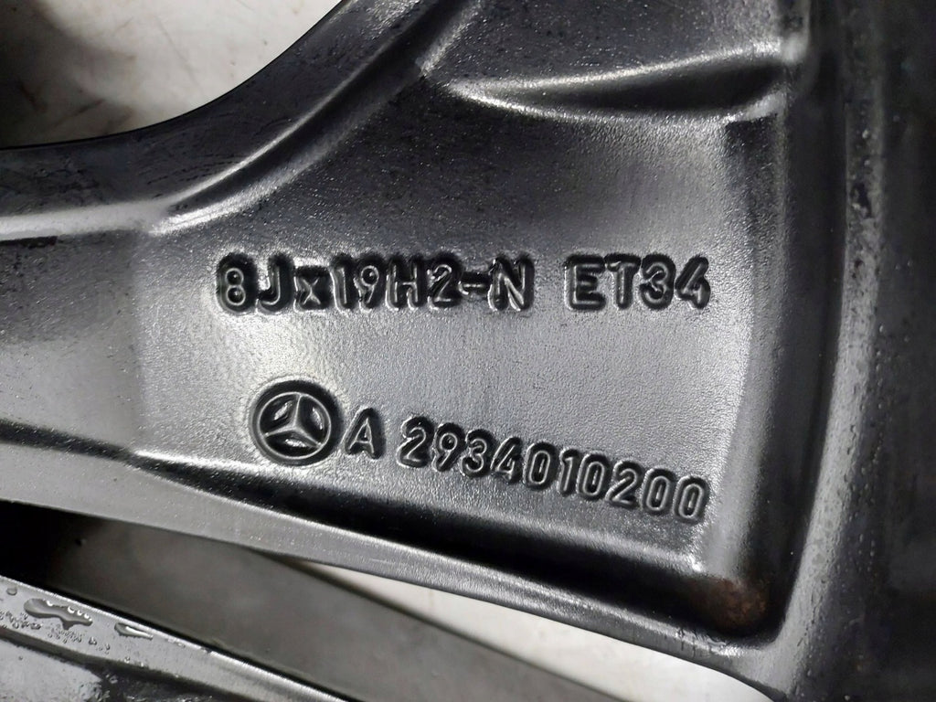 1x Alufelge 19 Zoll A2934010200 Mercedes-Benz Eqc Rim Wheel FEL7556950345jr
