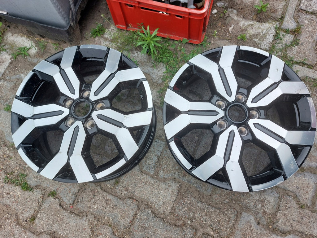1x Alufelge 17 Zoll 6.5" 5x114.3 403000531R Dacia Duster Rim Wheel FEL1771491691zt