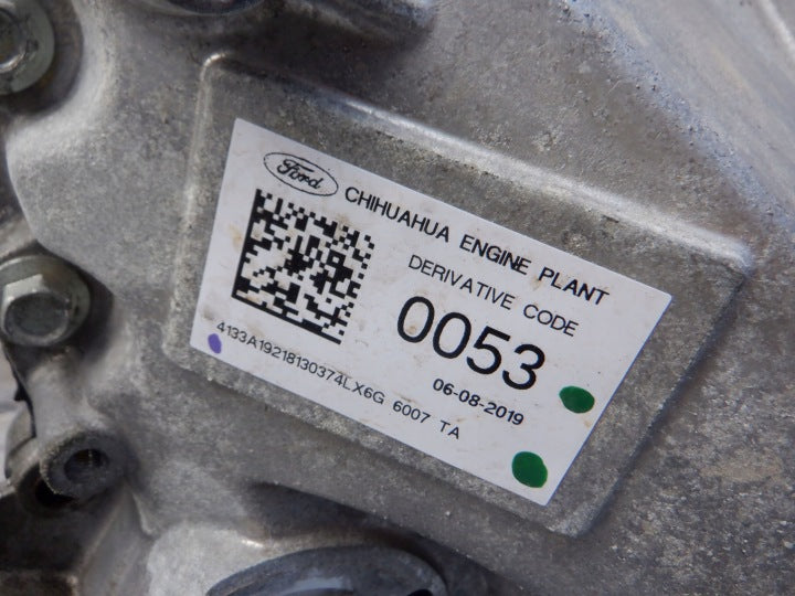Motor Ford Fiesta II Fbd LX6G-6007-TA 1.5 97PS 71kW 9TKm 2020 Benzin Unkomplett MOT3090066414aw