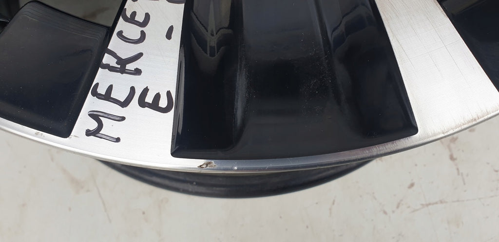 1x Alufelge 18 Zoll 8.0" 5x112 43ET Glanz A2134013700 Mercedes-Benz Rim Wheel