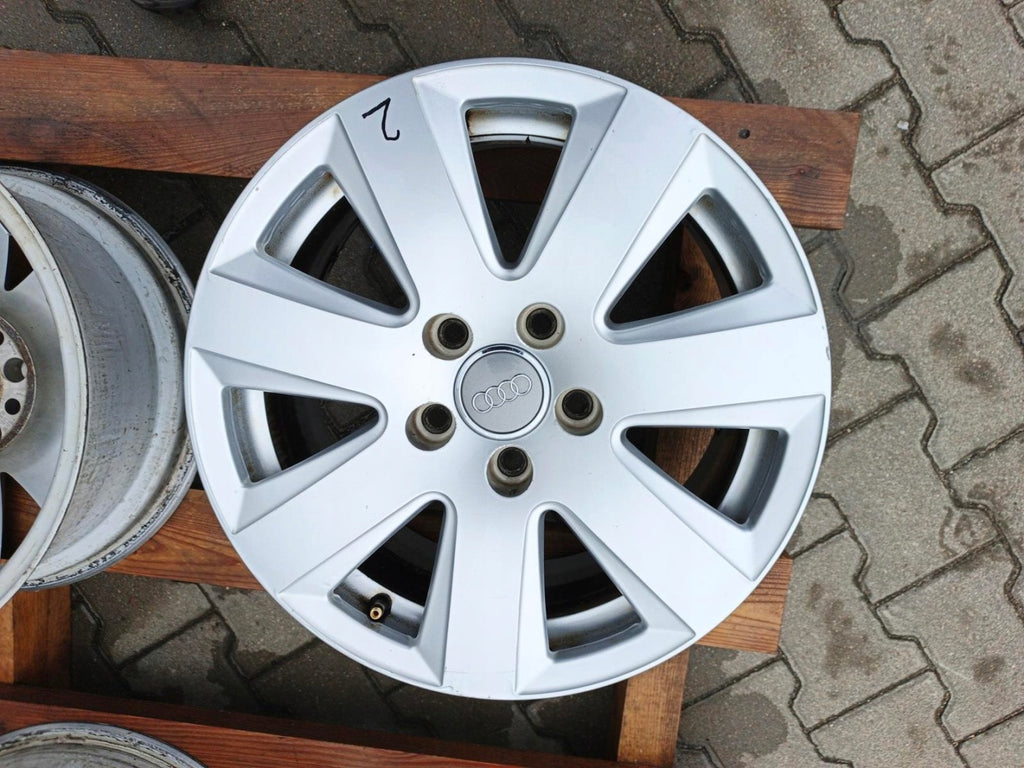 1x Alufelge 16 Zoll 7.5" 5x112 45ET Glanz Silber 4F0601025AB Audi A4 B6 B7 FEL3053441081wx