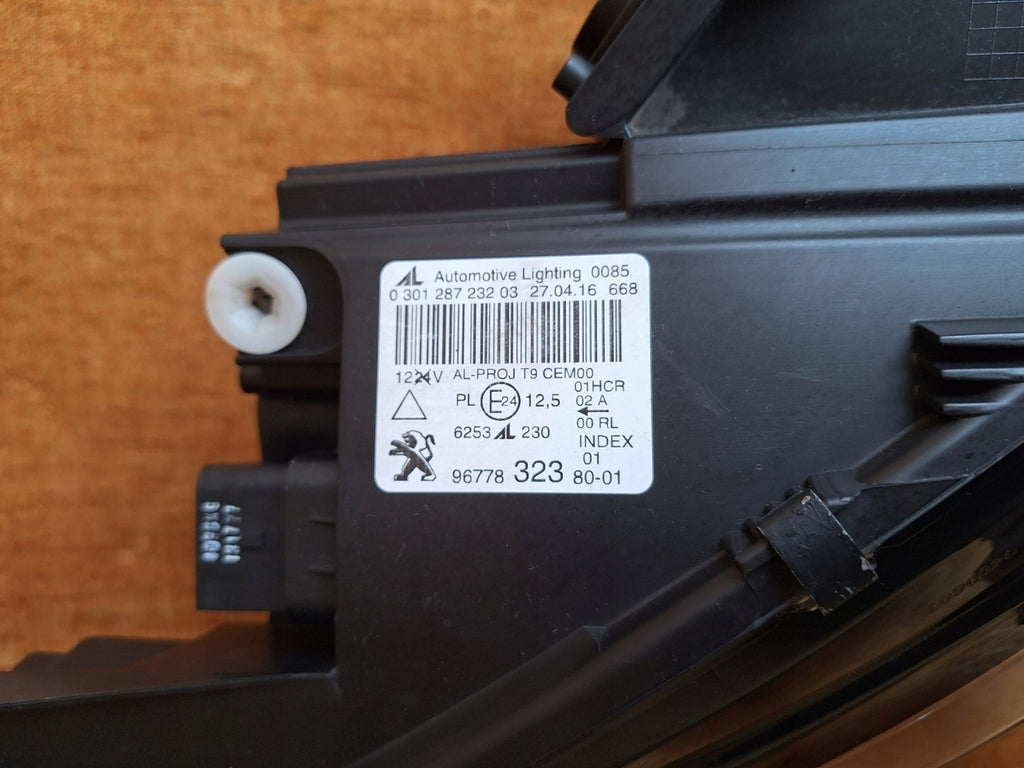 Frontscheinwerfer Peugeot 308 967783238001 LED Rechts Scheinwerfer Headlight SCH6485900157xz