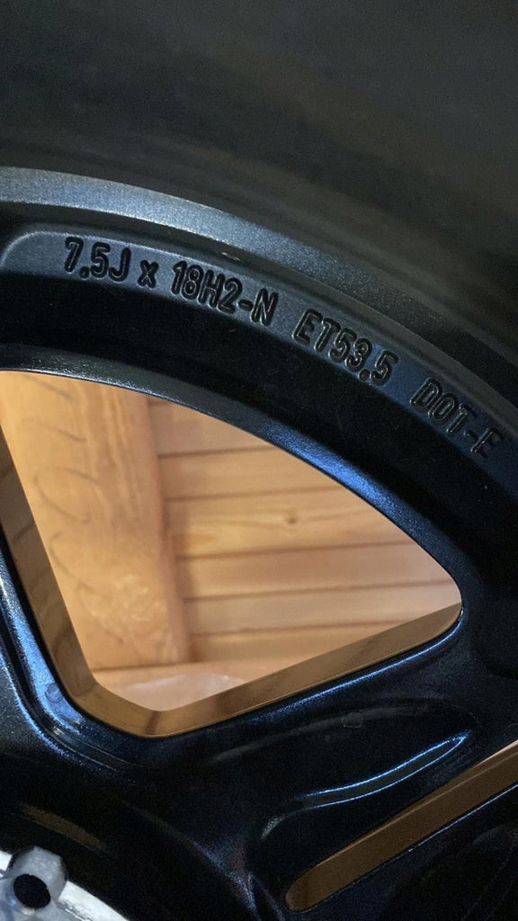 1x Alufelge 18 Zoll 7.5" 5x112 53 5ET A2434011700 Mercedes-Benz Eqa Amg