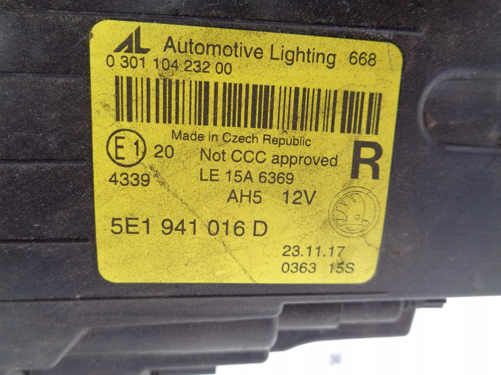 Frontscheinwerfer Skoda Octavia 5E1941016D LED Rechts Scheinwerfer Headlight SCH1645292996ga