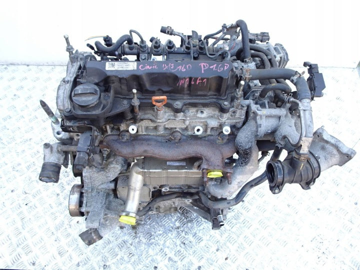 Motor Honda Civic IX N16A1 1.6 DTEC 120PS 88kW 2015 Diesel Engine Komplett MOT2956061798lc