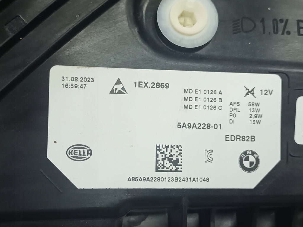 Frontscheinwerfer BMW X1 5A9A228-01 Full LED Rechts Scheinwerfer Headlight SCH7098800869yp