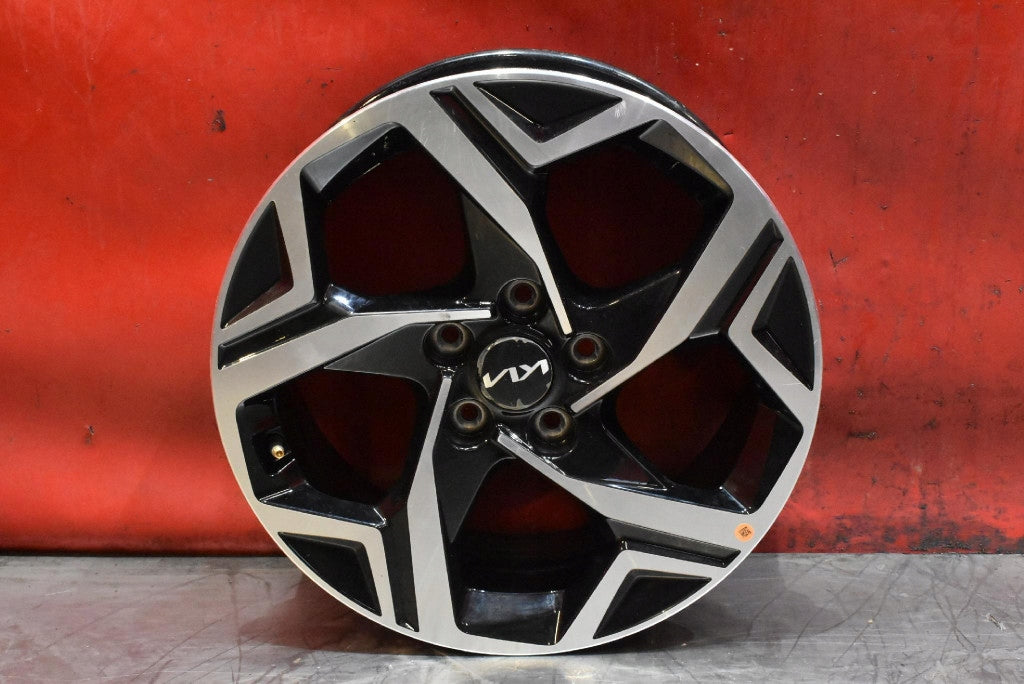 1x Alufelge 17 Zoll 7.0" 5x114.3 43 5ET Glanz Schwarz 52910R2100 Kia Sportage V FEL5703160369sa