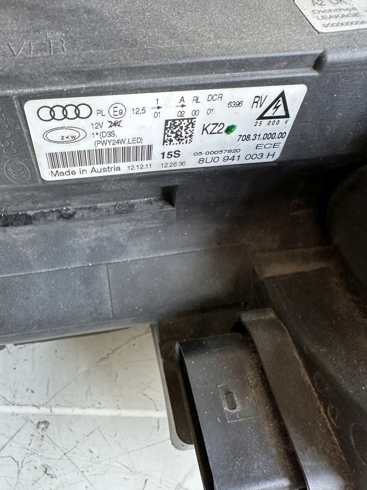 Frontscheinwerfer Audi Q3 8U0941003H Xenon Links Scheinwerfer Headlight