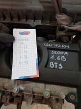 Laden Sie das Bild in den Galerie-Viewer, Motor Audi Seat Skoda VW I BTS 1.6 105PS 77kW 120TKm 2006 Benzin Engine Komplett