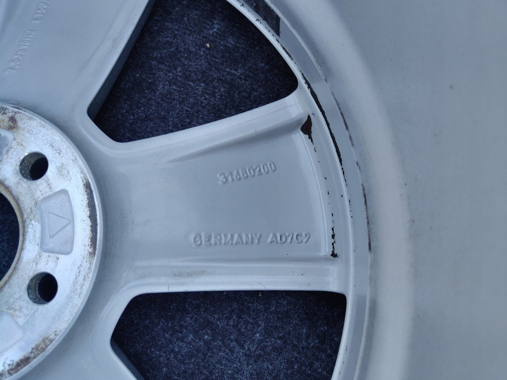 1x Alufelge 18 Zoll 7.5" 5x108 50 5ET Glanz Silber 31680200 Volvo Xc60 Ii FEL9532848349aq