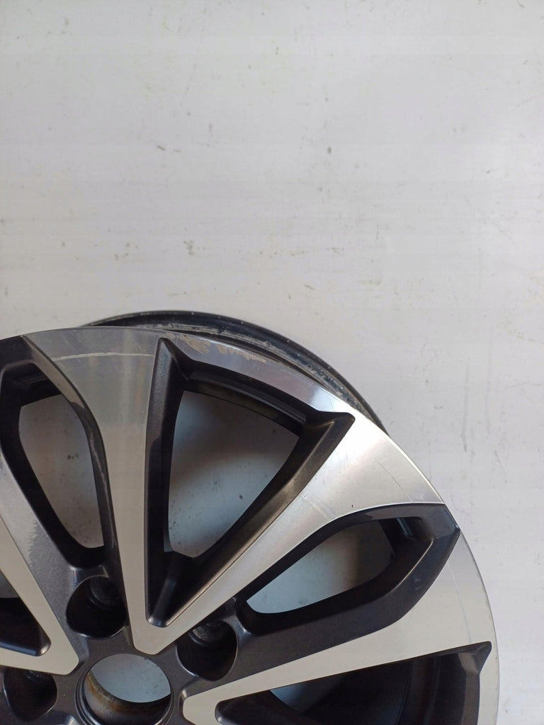 1x Alufelge 16 Zoll 6.5" 5x100 44ET Glanz Graphit 403005287R Mg Megane Iv FEL6517923731ko