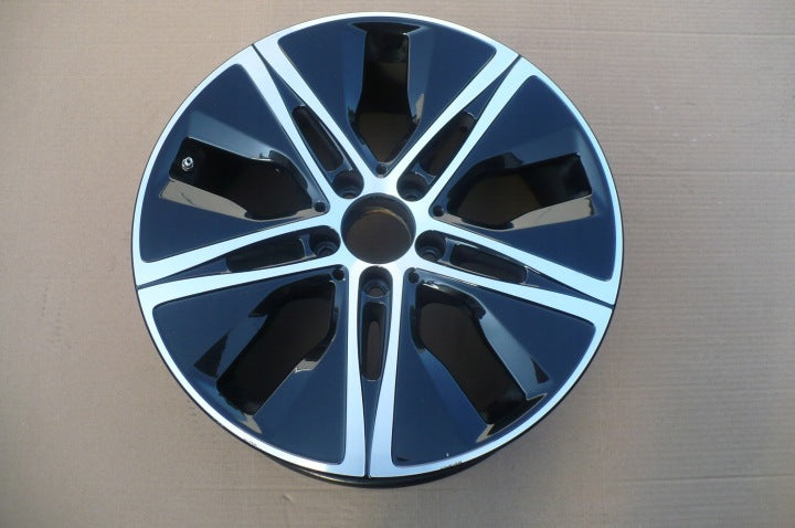 1x Alufelge 18 Zoll 7.5" 5x112 44ET Glanz Schwarz A2054018200 Mercedes-Benz W205 FEL6977647466ur