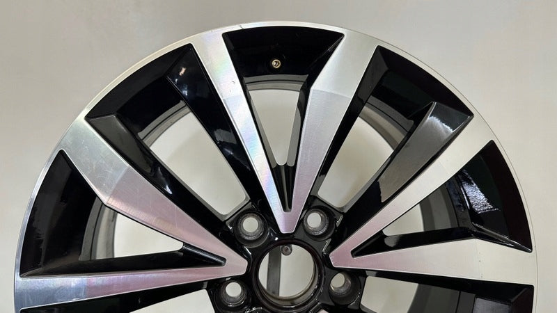 1x Alufelge 17 Zoll 7.0" 5x112 45ET Glanz Schwarz 2GA601025K Vw Rim Wheel FEL2356948517nc