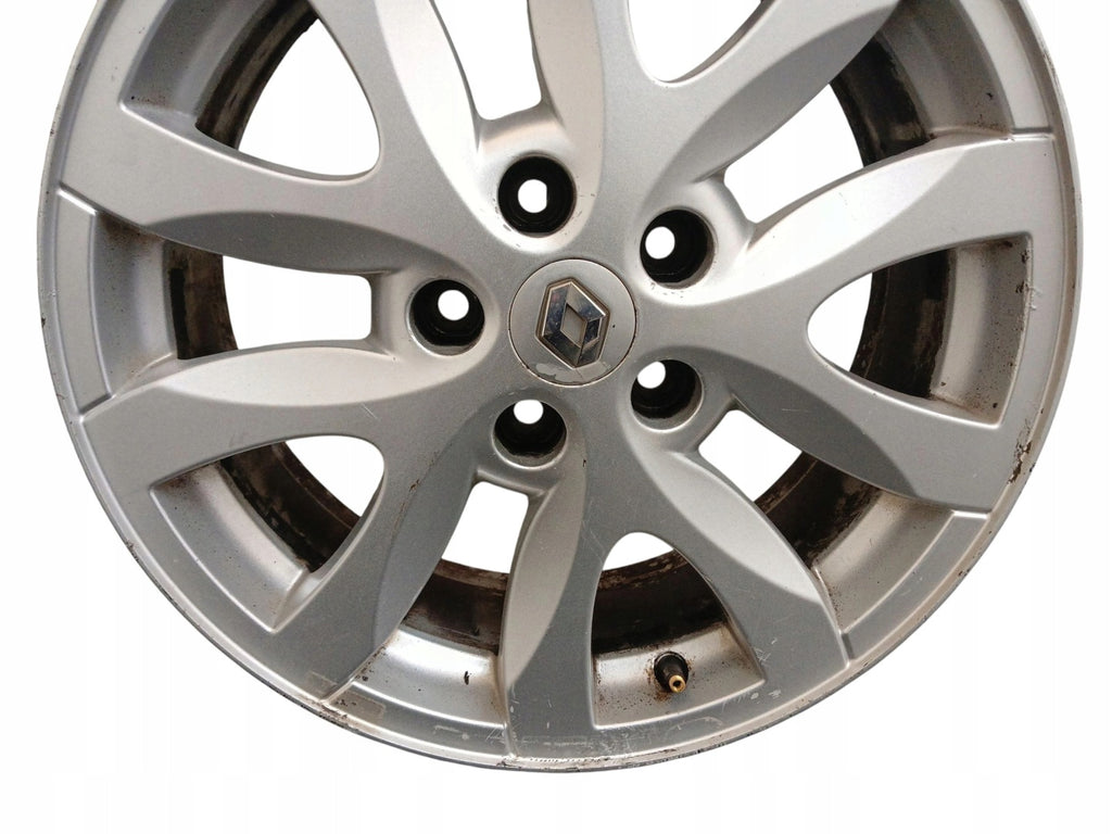 1x Alufelge 17 Zoll 7.0" 5x114.3 47ET Glanz Silber 403009439R Renault Laguna Iii FEL4987164723gv