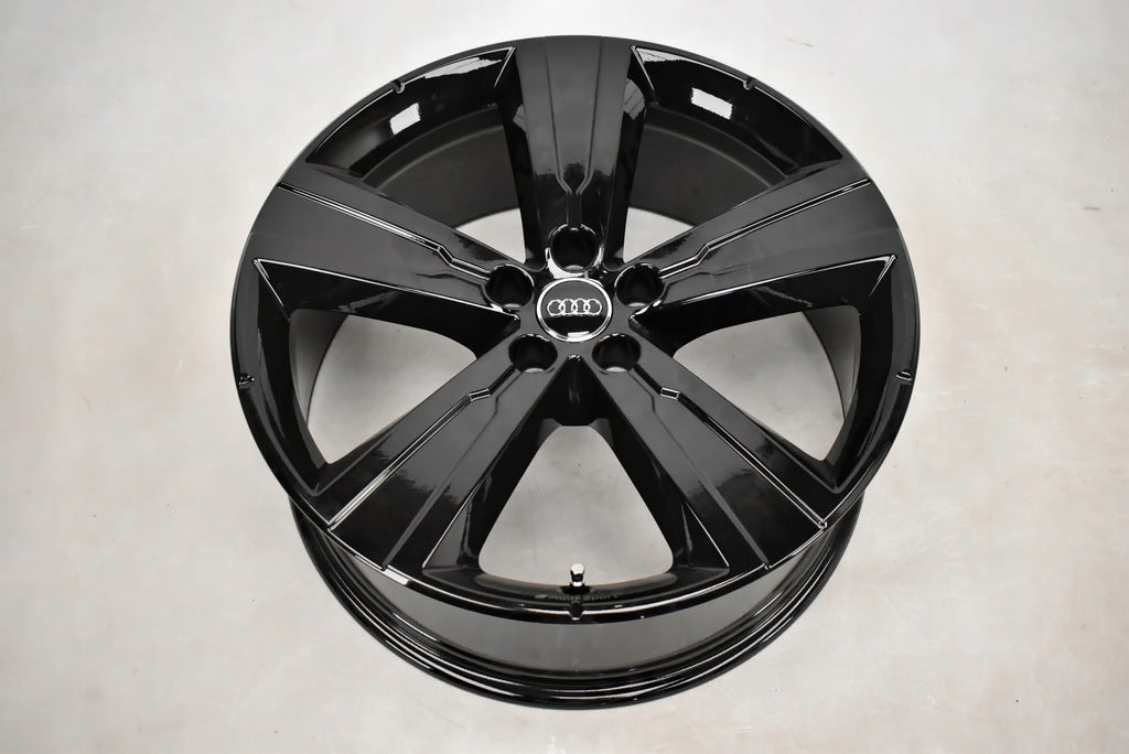 4x Alufelge 20 Zoll 8.0" 5x112 28ET Glanz Schwarz 4M0071490 Audi Rim Wheel FEL5309784949mh