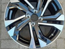Laden Sie das Bild in den Galerie-Viewer, 1x Alufelge 17 Zoll 6.5" 4x108 32ET Glanz Schwarz 9828186080 Peugeot 2008 FEL5090563208qy