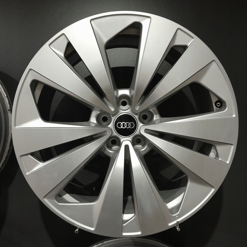 4x Alufelge 19 Zoll 8.5" 5x112 20ET Glanz Silber 4M8601025 Audi Rim Wheel FEL6831336498dq