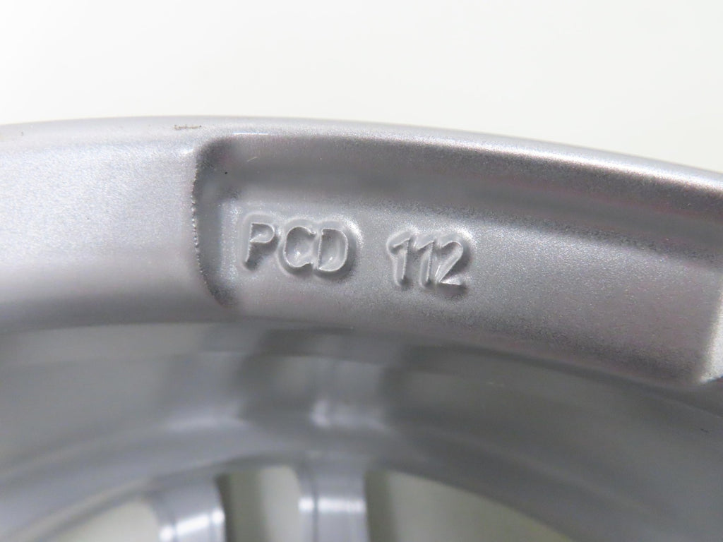 4x Alufelge 17 Zoll 7.5" 5x112 27ET Glanz Silber KBA52096 Audi I Rim Wheel FEL3247935466zg