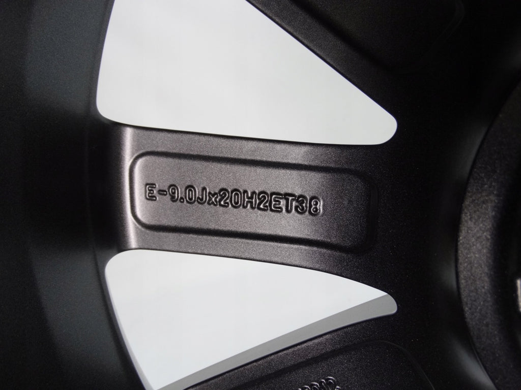 4x Alufelge 20 Zoll 9.0" 5x112 38ET Glanz Schwarz 4KE071490A Audi E-Tron FEL7806441088du