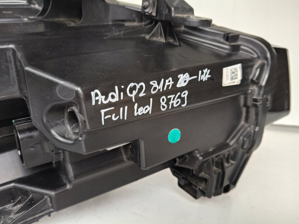 Frontscheinwerfer Audi Q2 81A941011 Full LED Links Scheinwerfer Headlight SCH8317076961ow