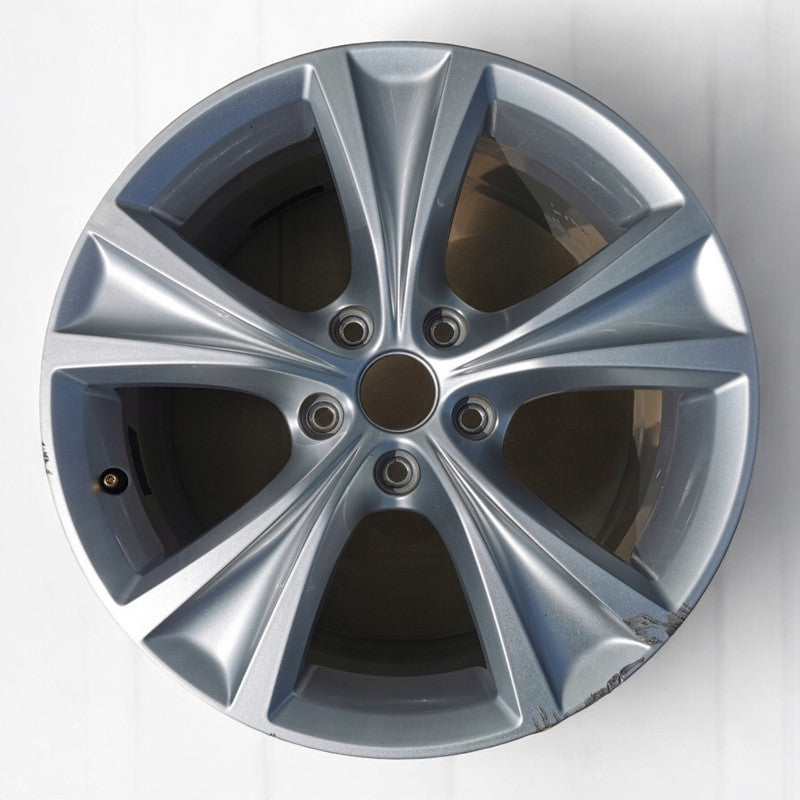 1x Alufelge 17 Zoll 7.5" 5x112 46ET Glanz Silber 5FA601025C Seat Leon Rim Wheel