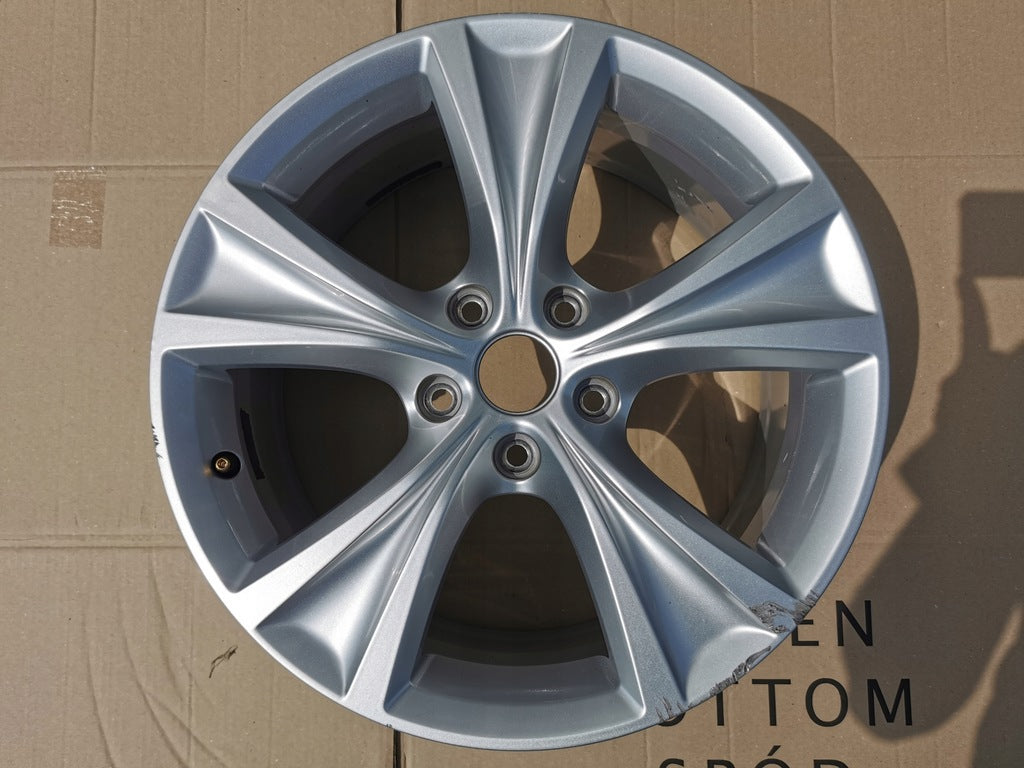 1x Alufelge 17 Zoll 7.5" 5x112 46ET Glanz Silber 5FA601025C Seat Leon Rim Wheel FEL4623532659ib