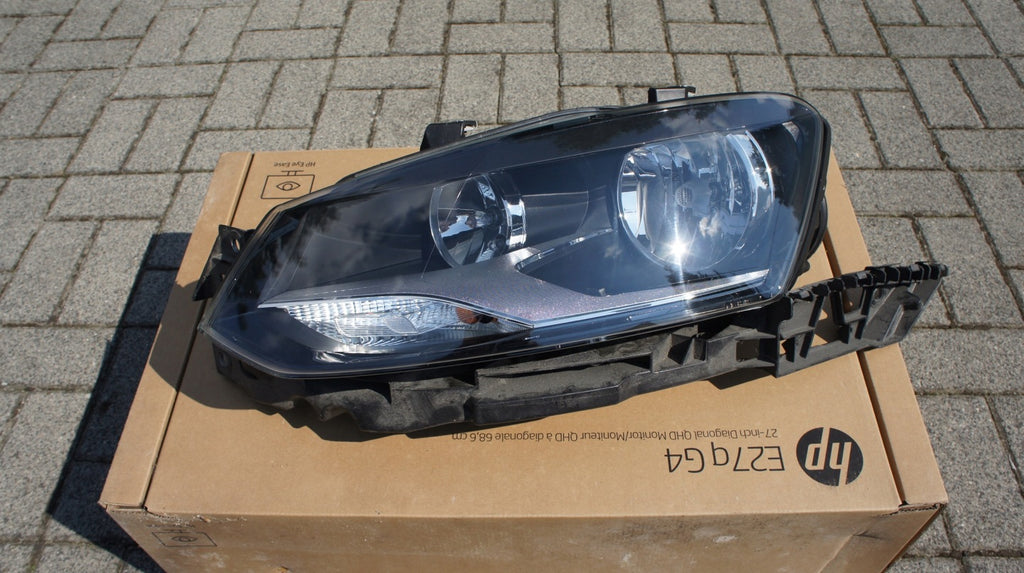 Frontscheinwerfer VW Polo 6R1941007E Links Scheinwerfer Headlight SCH2602821358vb