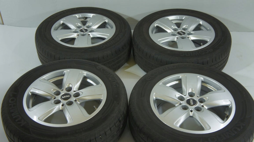 4x Alufelge 16 Zoll 7.0" 5x112 41ET Glanz Silber 6856029 BMW 4 Mini Rim Wheel FEL7829560623oh