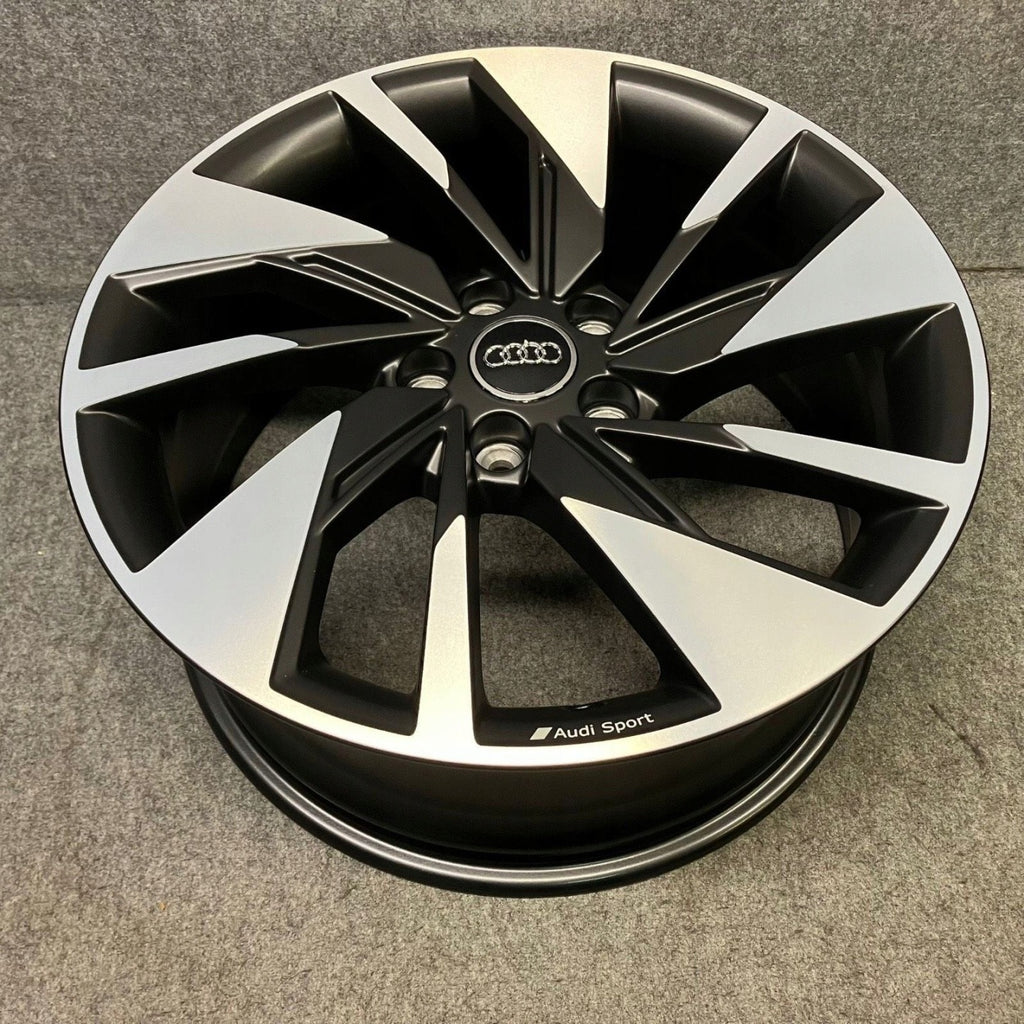 4x Alufelge 18 Zoll 8.0" 5x112 46ET Matt Graphit 8Y0601025BB Audi A3 Rim Wheel FEL2071612753cm